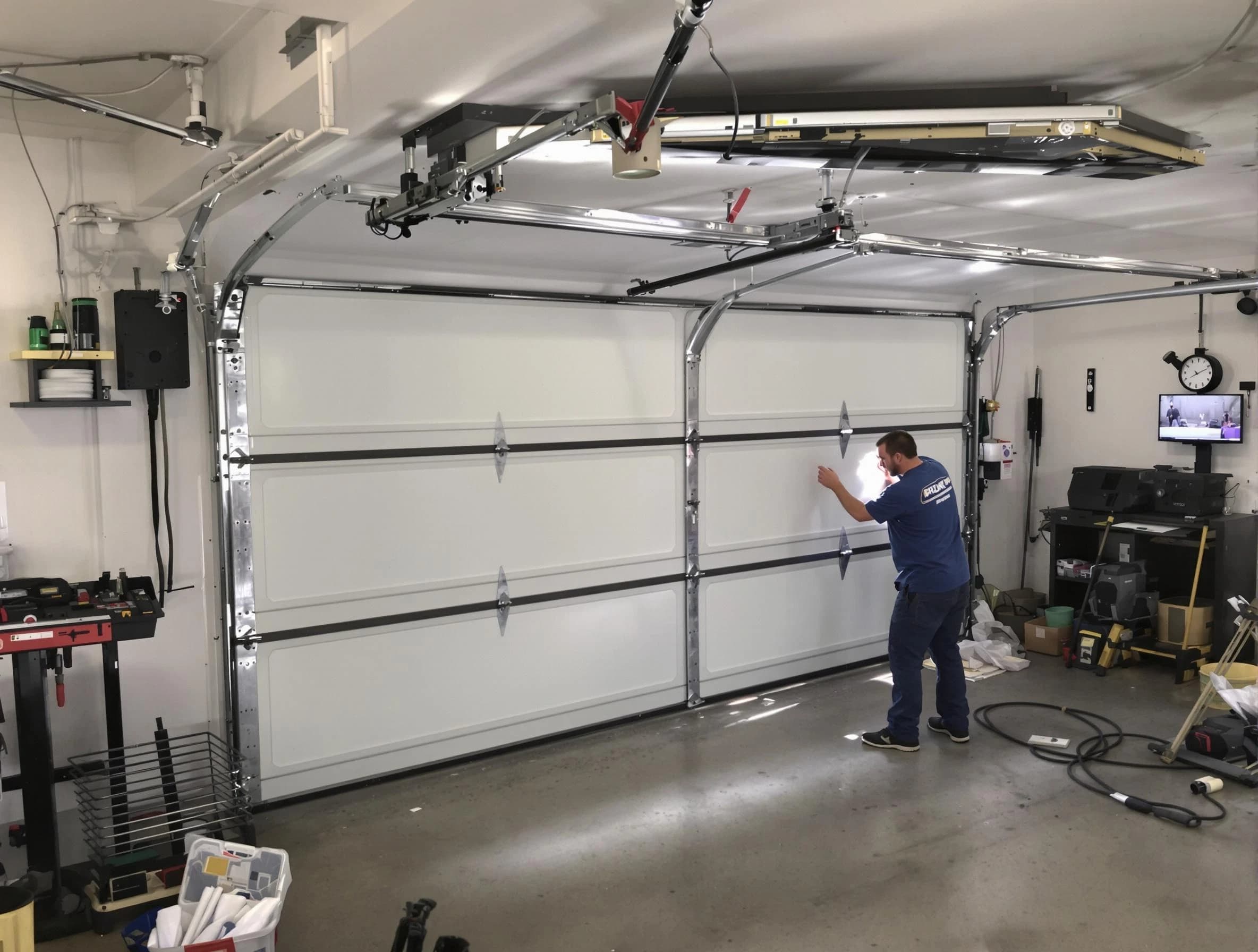 Professional garage door repair service by Tarrant Garage Door Repair in Tarrant
