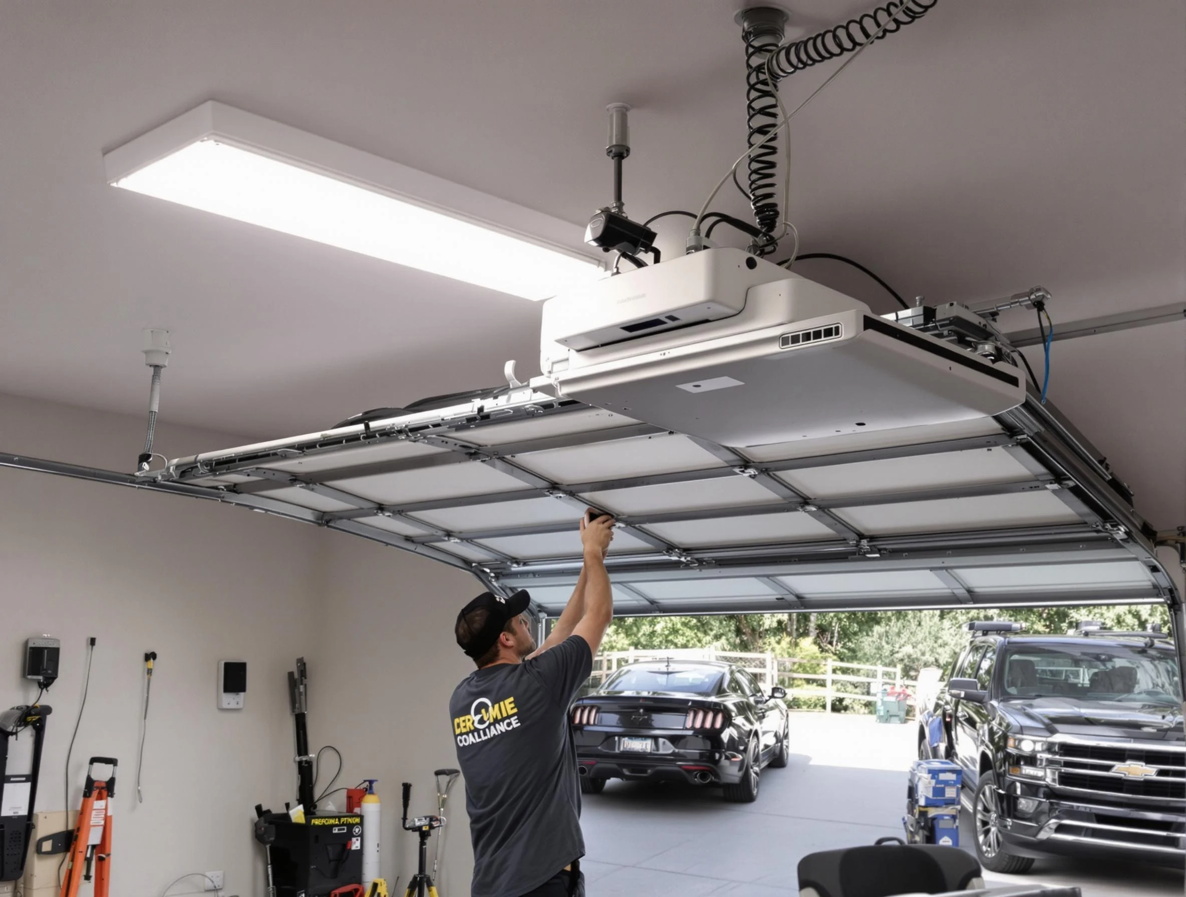 Garage Door Opener Installation in Tarrant