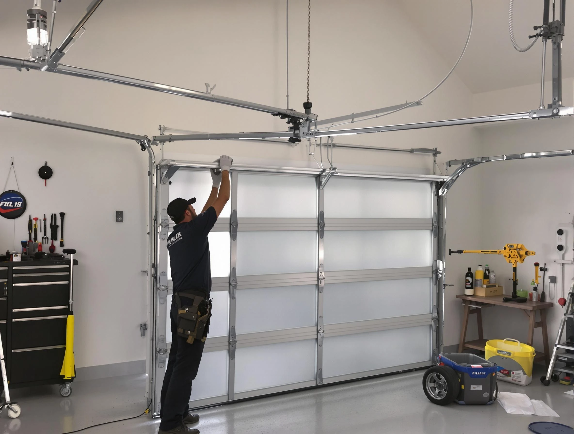 Tarrant Garage Door Repair certified team performing precision garage door installation in Tarrant