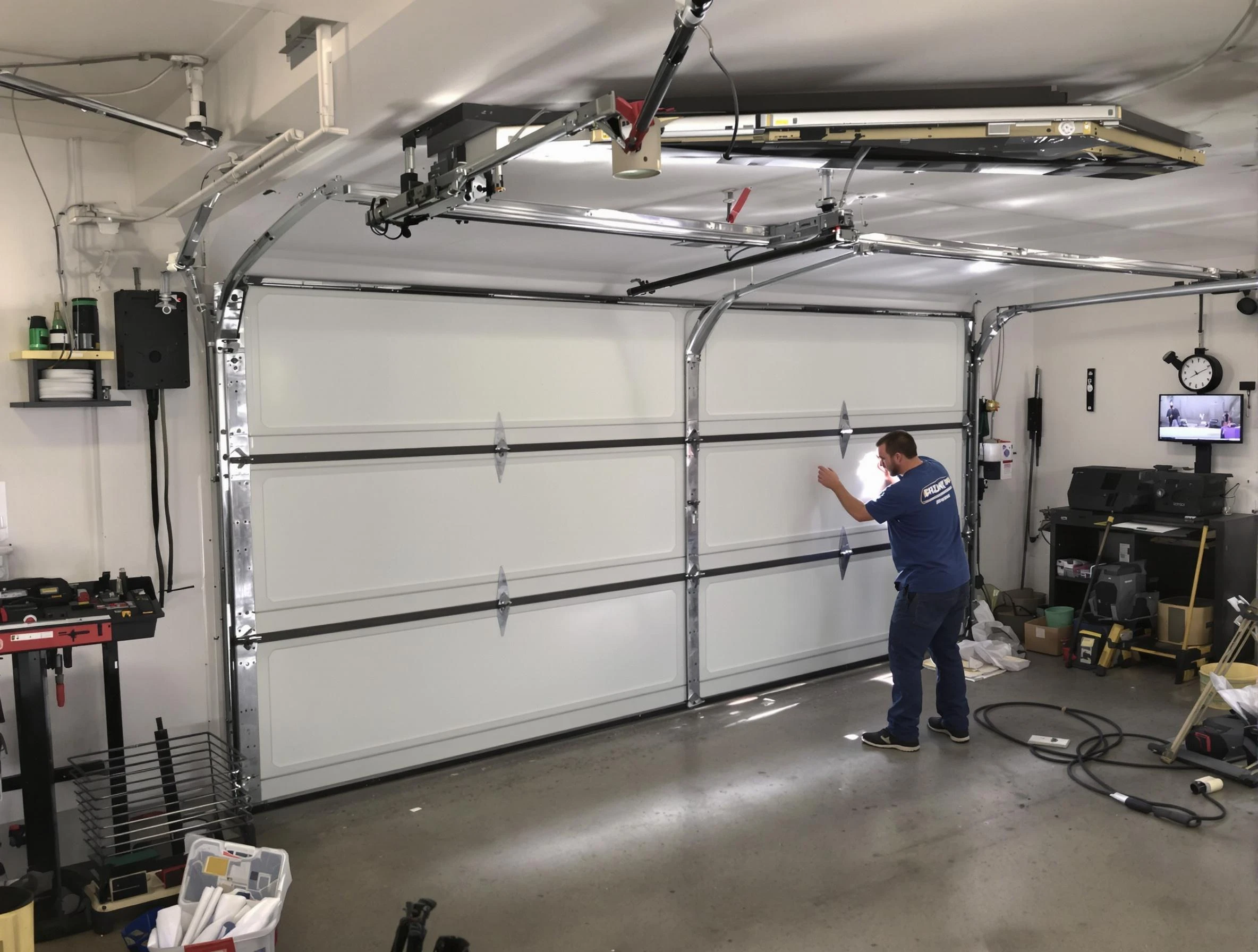Professional garage door repair service by Tarrant Garage Door Repair in Tarrant